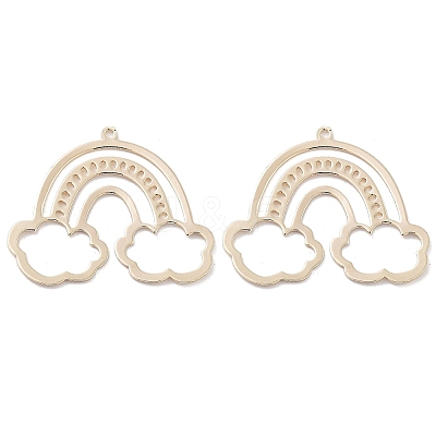 Brass Pendants KK-B082-10G-1