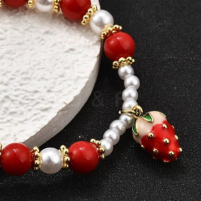 Brass Stretch Bracelets BJEW-C098-02A-1