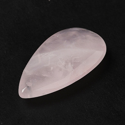 Natural Rose Quartz Pendants G-F731-04H-1