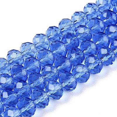 Glass Beads Strands EGLA-A044-T8mm-D14-1