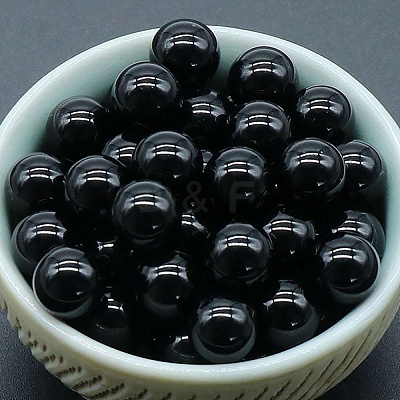 Natural Obsidian Crystal Ball PW-WG45243-12-1