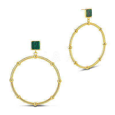 Brass Stud Earrings JE832B-1