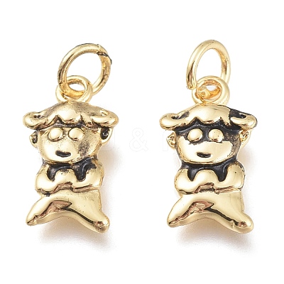 Brass Charms KK-M214-01AG-1