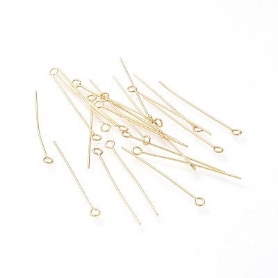 304 Stainless Steel Eye Pins STAS-G205-02B-G-1