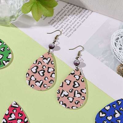 PU Leather Big Pendants FIND-S311-003-1
