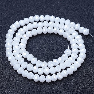Electroplate Glass Beads Strands LS-EGLA-A044-P6mm-B01-1
