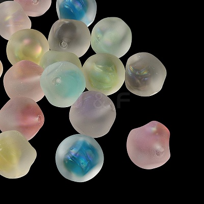 Frosted & Luminous Transparent Resin Beads RESI-I340-01-1