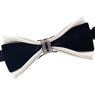 Imitation Leather Bow Ties AJEW-WH20020-441A-1