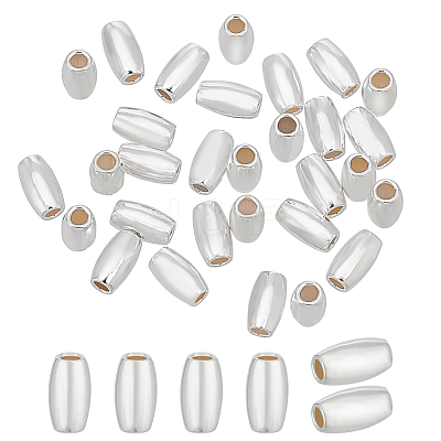 30Pcs 925 Sterling Silver Beads FIND-BC0003-85-1
