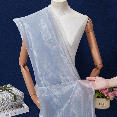 6M Polyester Gauze Fabric DIY-MA0007-13A-1