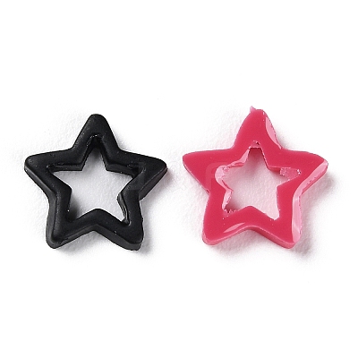 Opaque Resin Cabochons X-RESI-E045-01-1