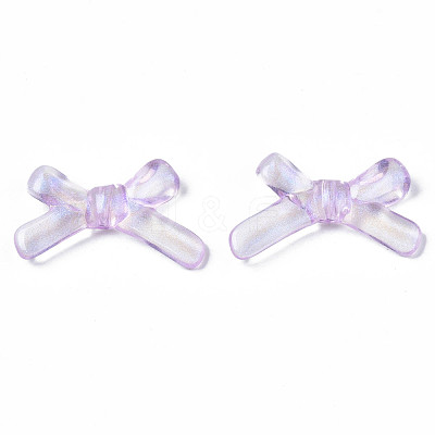 Transparent Acrylic Beads X-OACR-N008-077A-1