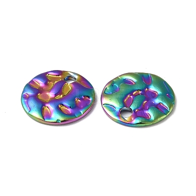 Ion Plating(IP) 304 Stainless Steel Charms STAS-C066-25M-1