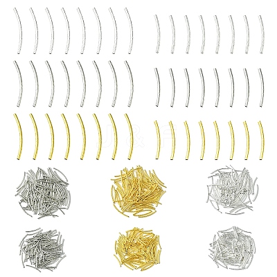 Brass Tube Beads KK-YW0001-98A-G-1