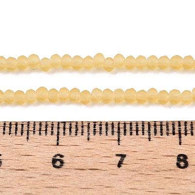 Transparent Glass Beads Strands EGLA-A044-T1mm-MD03-1
