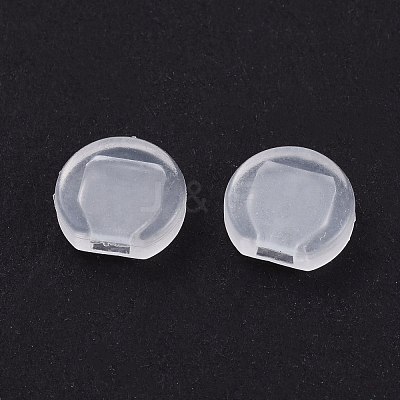 Comfort Silicone Earring Pads X-KY-G012-02-1
