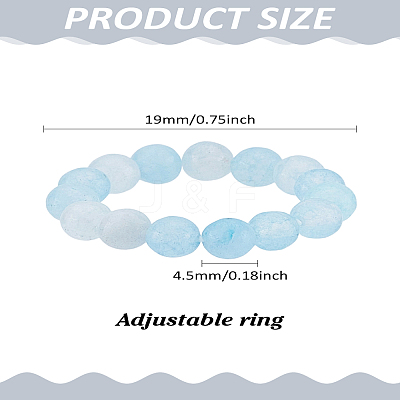 1Pc Natural Jade Stretch Finger Rings for Women RJEW-LP0001-08A-1