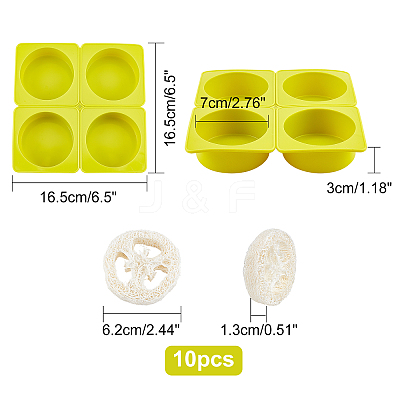 1Pc Soap Storage Box Silicone Molds DIY-GA0002-07-1