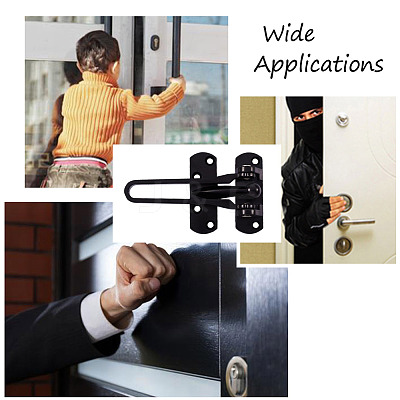 Zinc Alloy Swing Bar Door Lock SW-TAC0002-01E-1
