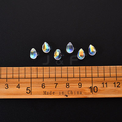 20Pcs Transparent Spray Painted Glass Charms GLAA-YW0001-03A-1