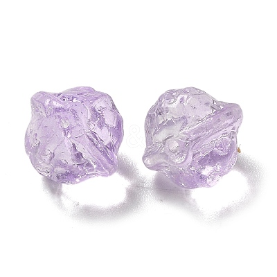 Transparent Glass Beads GLAA-D025-04G-1