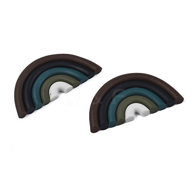 Handmade Polymer Clay Cabochons CLAY-N010-030-01-1