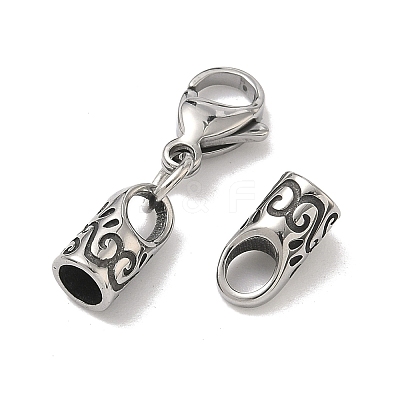 316 Surgical Stainless Steel Lobster Claw Clasps STAS-L307-02ASP-02-1