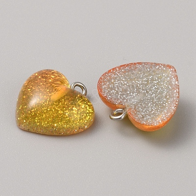 Transparent Resin Pendants CRES-TAC0010-05A-1