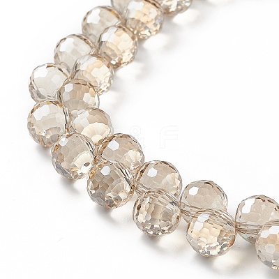 Transparent Glass Beads Strands GLAA-G096-01E-1