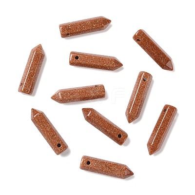 Synthetic Goldstone Pointed Pendants G-D460-01Q-1