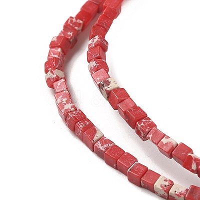 Synthesis Imperial Jasper Beads Strands G-B064-A42-1