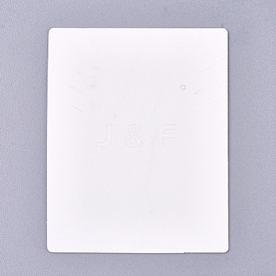 Floral Pattern Paper Jewelry Display Cards CDIS-E009-06A-1