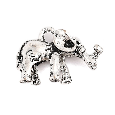 Tibetan Style Alloy Pendants TIBEP-E100-AS-1