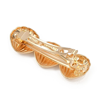 Alloy with Iron Clip Hair Barrettes LS-PHAR-G014-01C-G-1