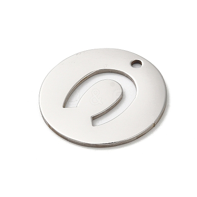 Non-Tarnish 201 Stainless Steel Pendants STAS-E206-02P-05-1