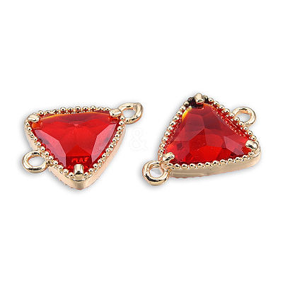 Transparent K9 Glass Connector Charms GLAA-N038-60-F09-1