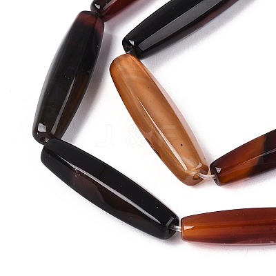 Dyed Natural Agate Beads Strands G-T144-54A-01-1