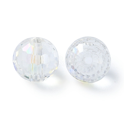 AB Color Plated Glass Beads EGLA-P059-02B-AB-1