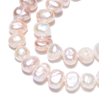 Natural Cultured Freshwater Pearl Beads Strands PEAR-N014-04D-01-1