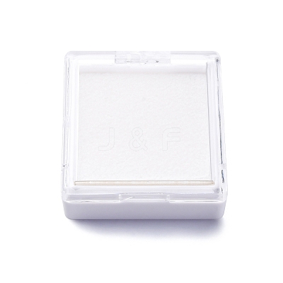 Acrylic Loose Diamond Storage Boxes with White Sponge Inside CON-R030-06B-1