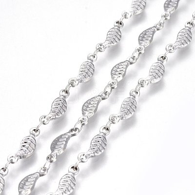 Tarnish Resistant 304 Stainless Steel Link Chains STAS-P219-61-1