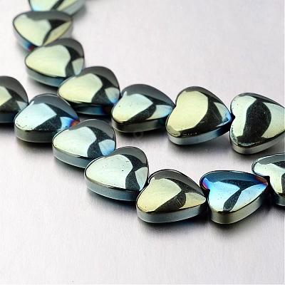 Electroplate Non-magnetic Synthetic Hematite Bead Strands G-F300-22B-07-1