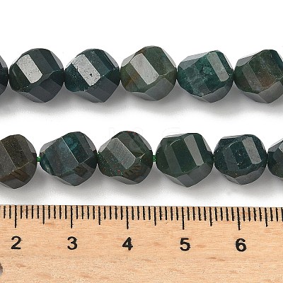 Natural Moss Agate Beads Strands G-C267-B23-1