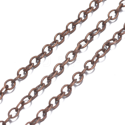 Brass Cable Chains CHC-034Y-R-NF-1
