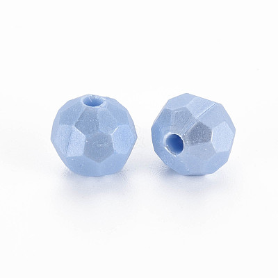 Opaque Acrylic Beads MACR-S373-69-A05-1