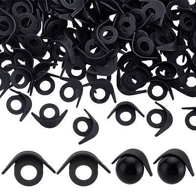 120Pcs PVC Eyelid KY-PH0002-25B-1