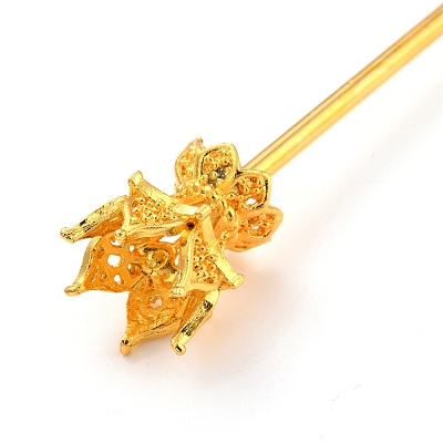 Alloy Hair Stick Findings FIND-O002-01G-1