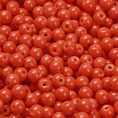 Opaque Colours Glass Seed Beads SEED-C001-02B-12-1