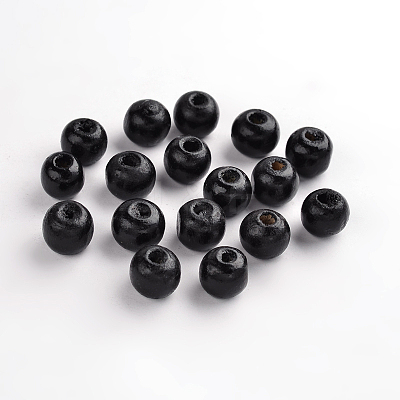 Natural Wood Beads X-W02KQ0J1-1
