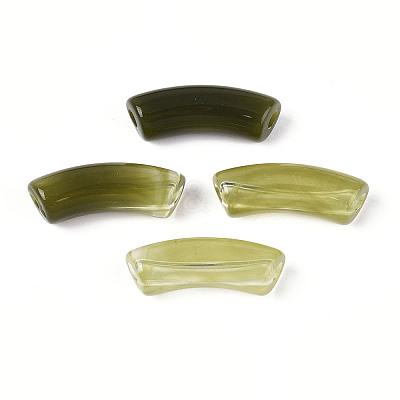 Acrylic Beads MACR-S372-001B-06-1